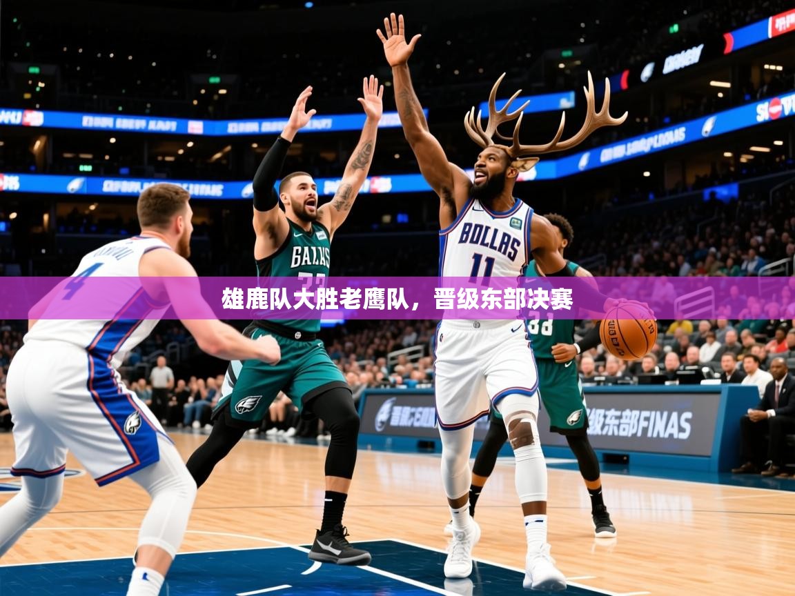 2025澳客体育雄鹿队大胜老鹰队，晋级东部决赛
