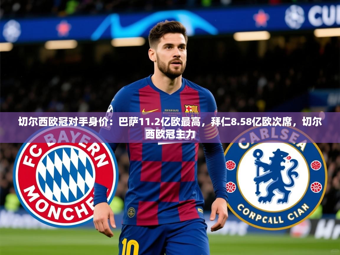 2025澳客体育彩票切尔西欧冠对手身价：巴萨11.2亿欧最高，拜仁8.58亿欧次席，切尔西欧冠主力  第4张